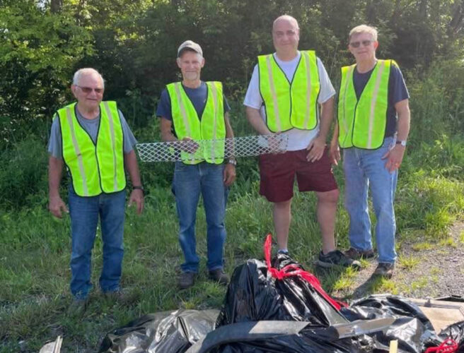 Patton Twp. Lions clean up highway